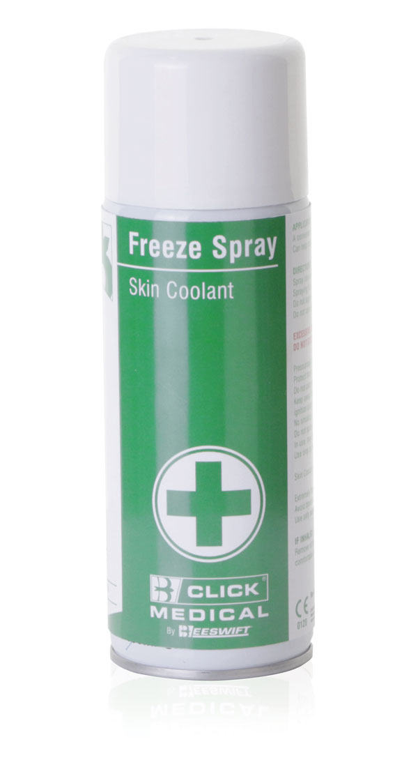 Click Medical Freeze Spray Coolant 400ml GlovesnStuff